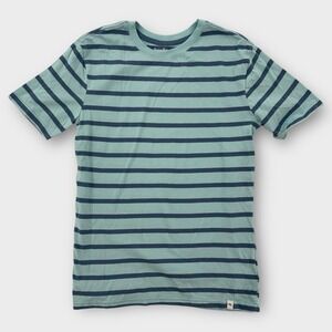 NWT Tommy Bahama‎ Tropical Youth T-shirt 14-16 Logo Short Sleeves Blue Print